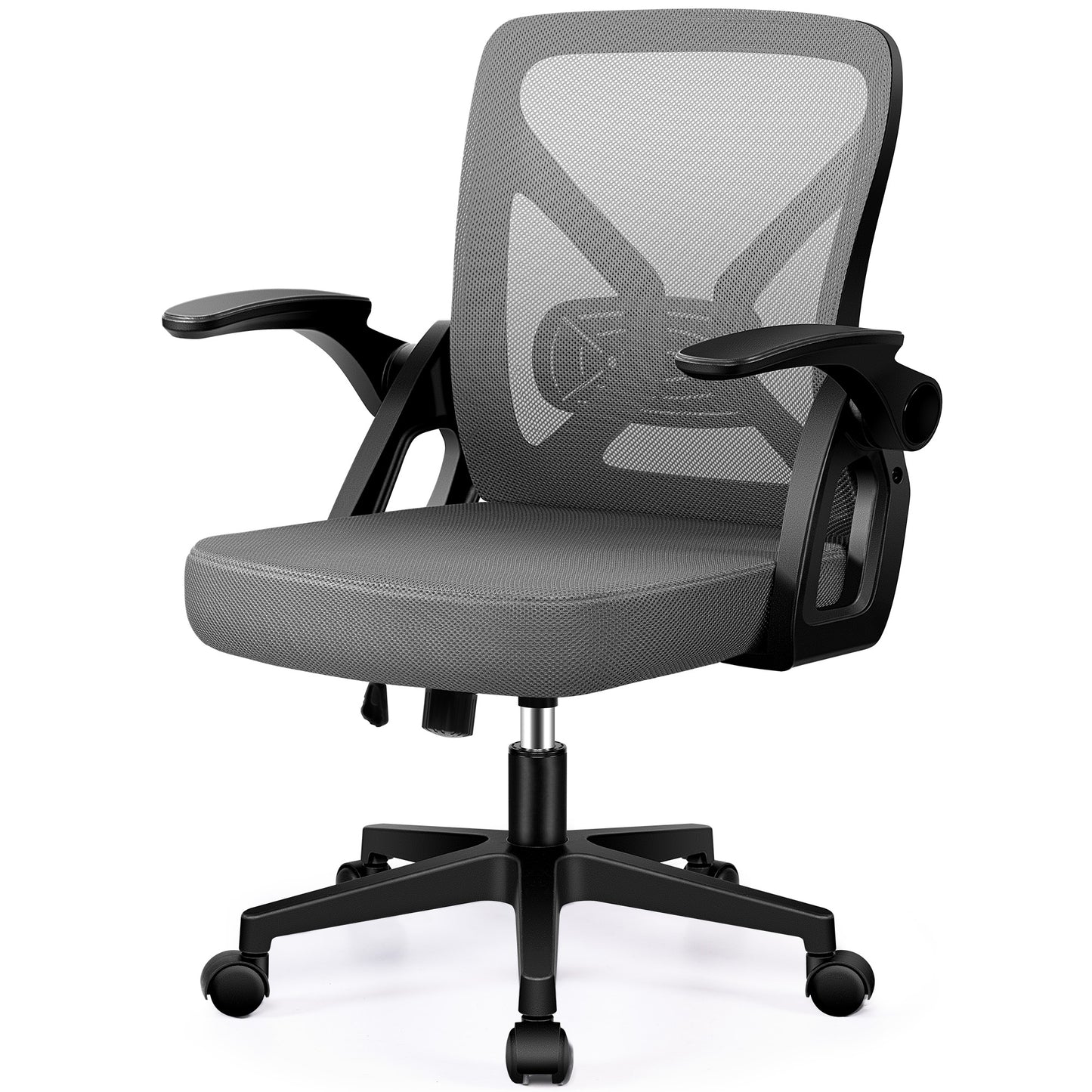 COOLHUT Office Chair, 400LBS Ergonomic Desk Chair with Adjustable Lumbar Support, Mesh Computer Chair, Executive Chairs for Home Office Comfortable Lumbar Support 8-Year Warranty,