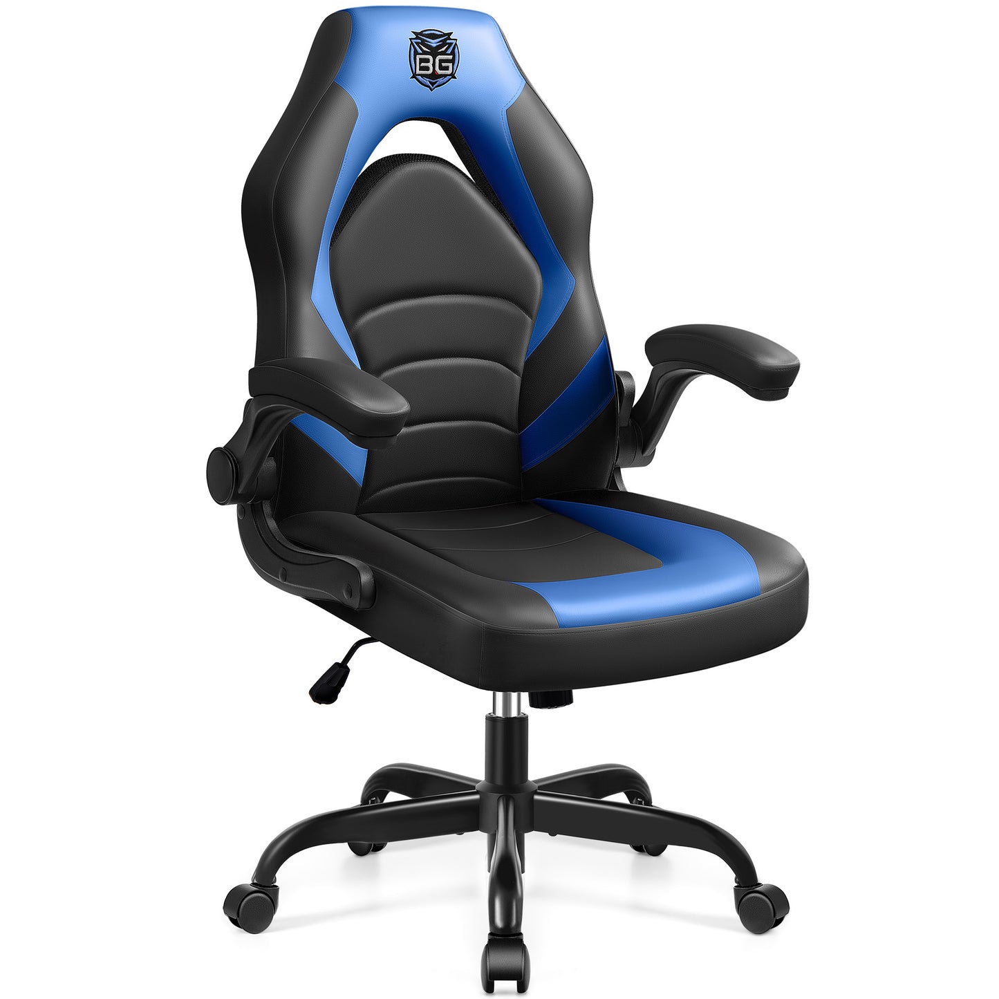 CoolHut Ergonomic Gaming Chair, Waist Support With Reverse handrails