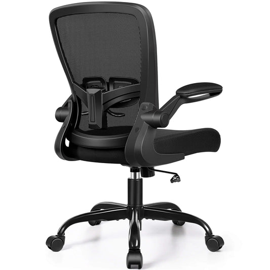 COOLHUT Dual-Lumbar Neck-Support Ergonomic Office Chair 918H-C