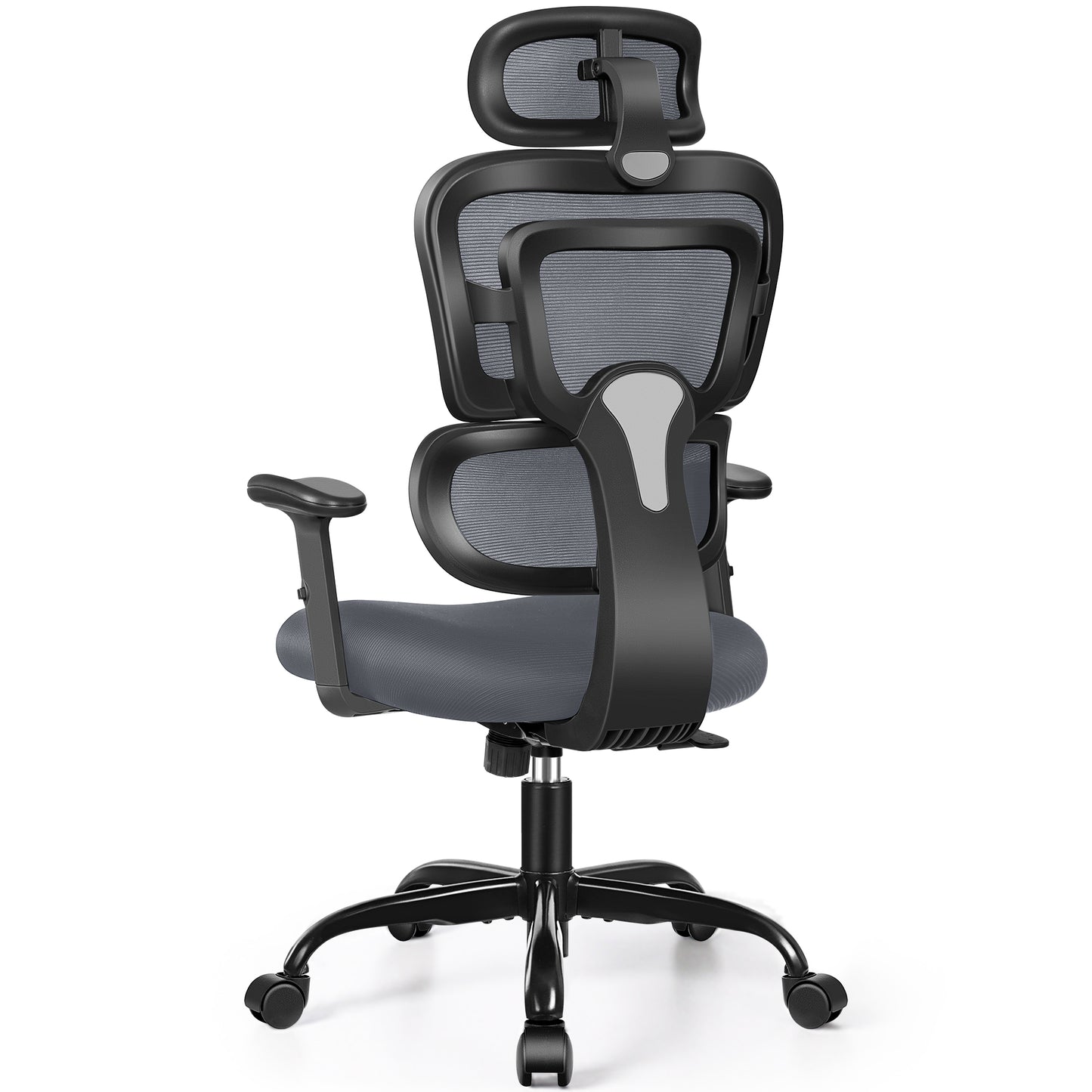 CoolHut Ergonomic Office Chair Desk Chair High Back Computer Chair with Lumbar Support, High-Sponge Cushion Home Office Chair, 300lbs