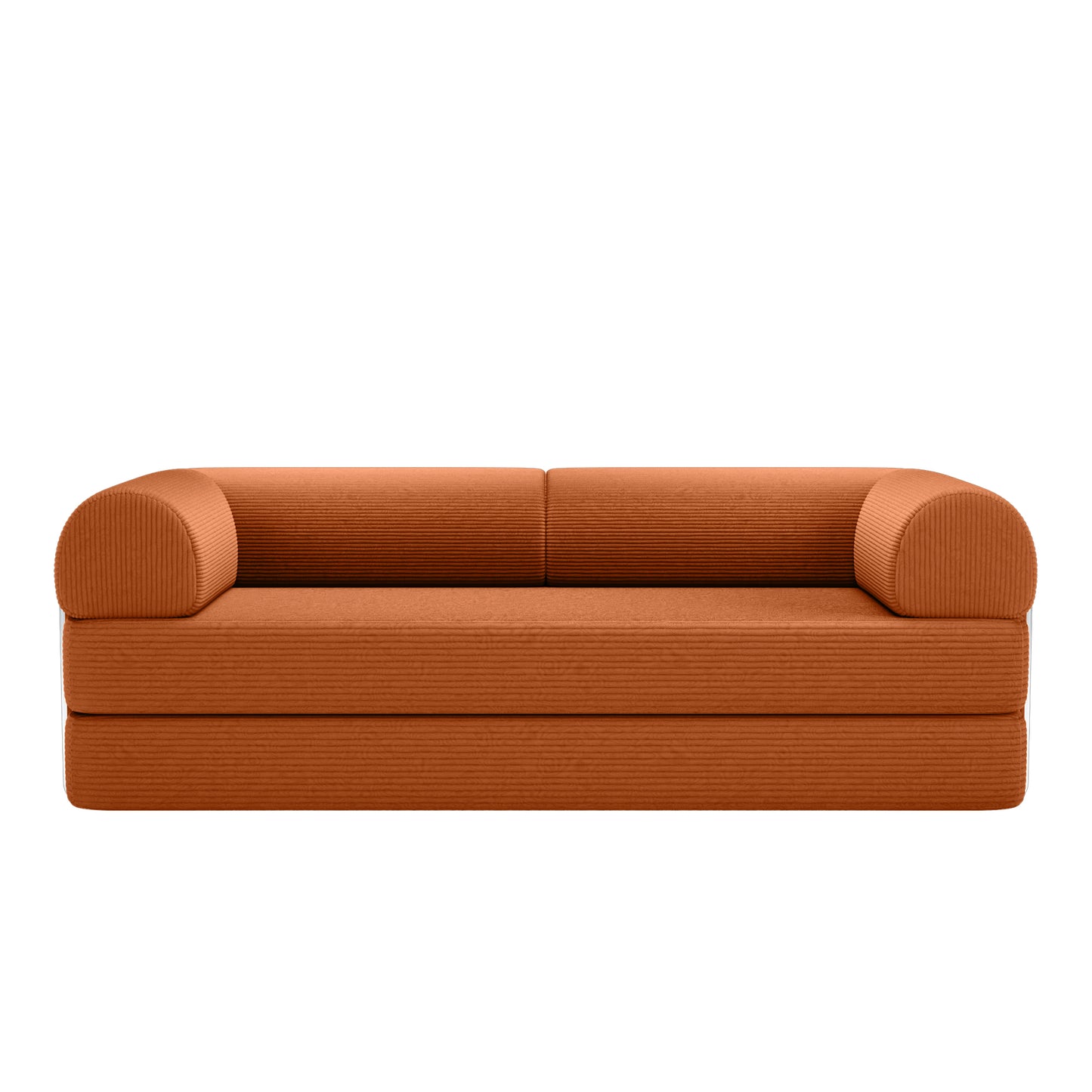 COOLHUT 78.7" W Combination Sofa, High Rebound Density Sponge Sofa Couch, Two Forms Floor Couch Three Seats Sofa Bed for Living Room, Bedroom, 2 Pack