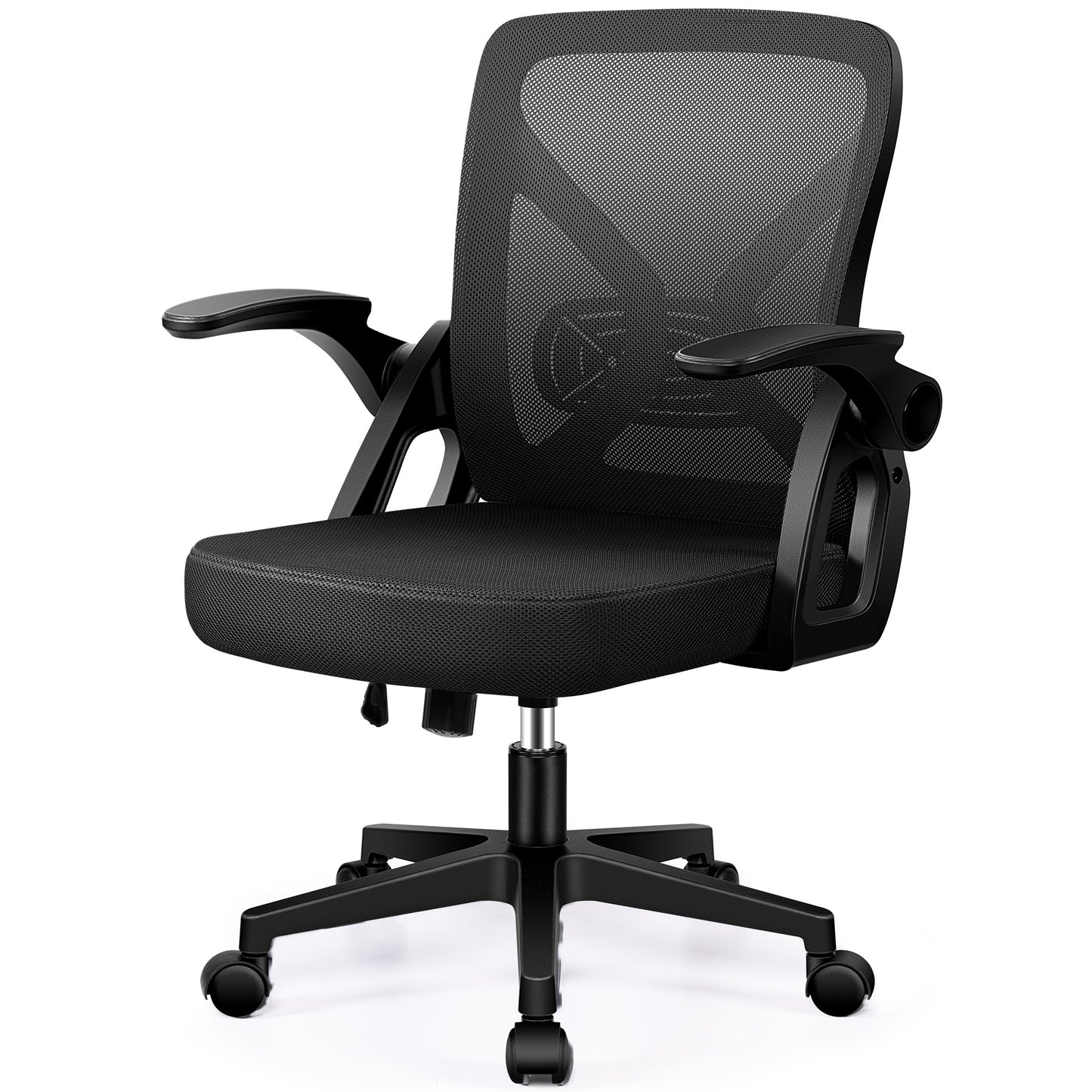 COOLHUT Office Chair, 400LBS Ergonomic Desk Chair with Adjustable Lumbar Support, Mesh Computer Chair, Executive Chairs for Home Office Comfortable Lumbar Support 8-Year Warranty,