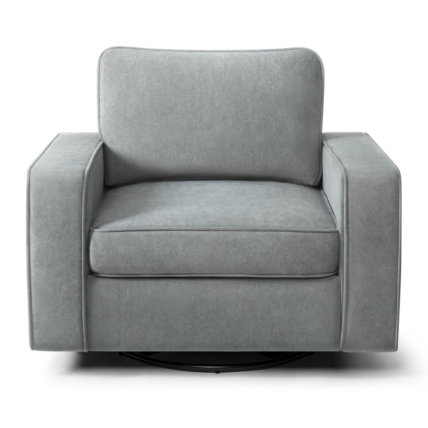 COOLHUT 360° Swivel Accent Chair Set of 1, 36.2" Wide Accent Chair Armchair,Comfy Upholstered Single Sofa Chair for Living Room and Bedroom