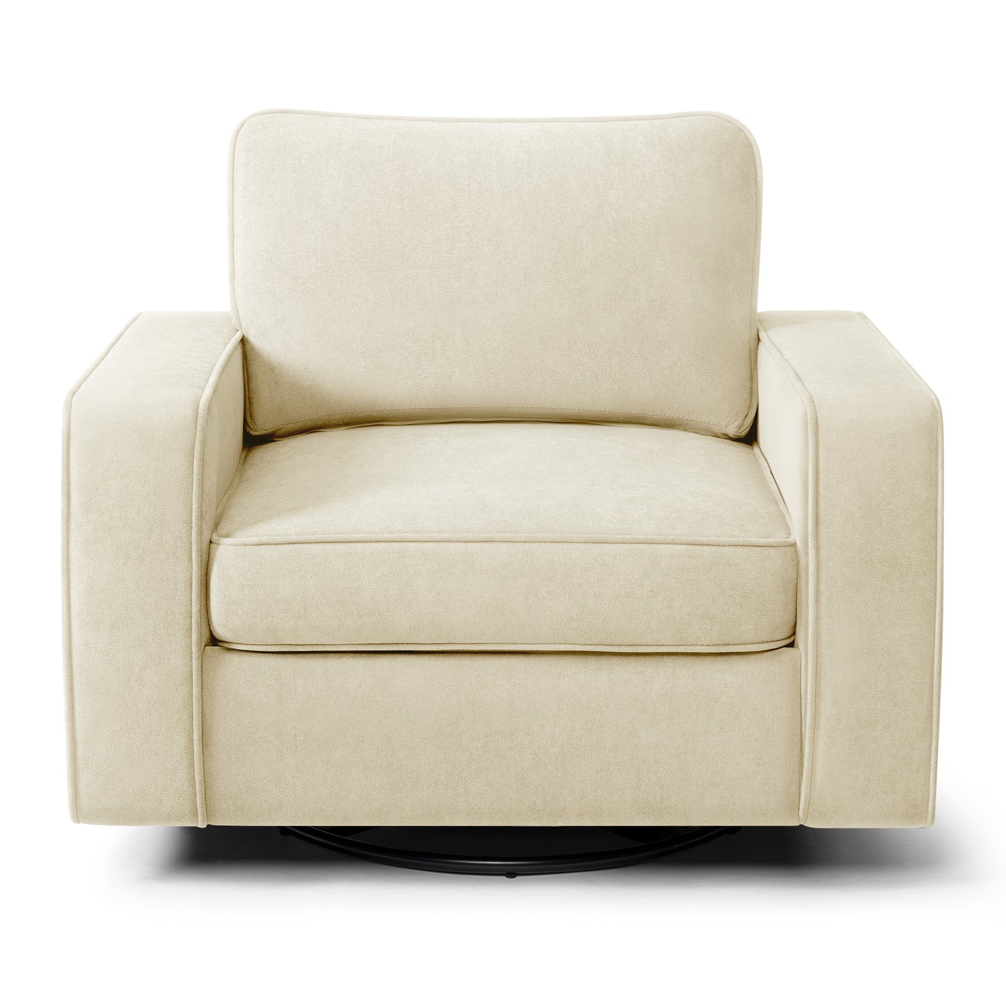 COOLHUT 360° Swivel Accent Chair Set of 1, 36.2" Wide Accent Chair Armchair,Comfy Upholstered Single Sofa Chair for Living Room and Bedroom