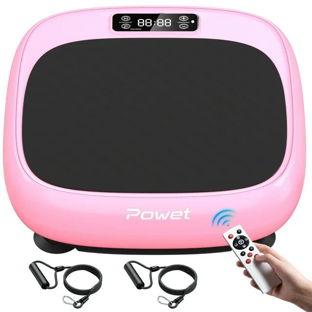 CoolHut Vibration Plate Fitness Platform Exercise Machine Vibrating Lymphatic Drainage Shaking Full Body Shaker