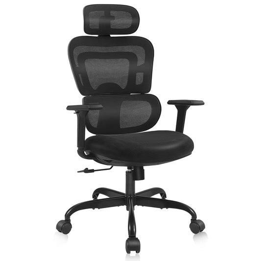 COOLHUT 3D Armrest Ergonomic Office Chair 968-J
