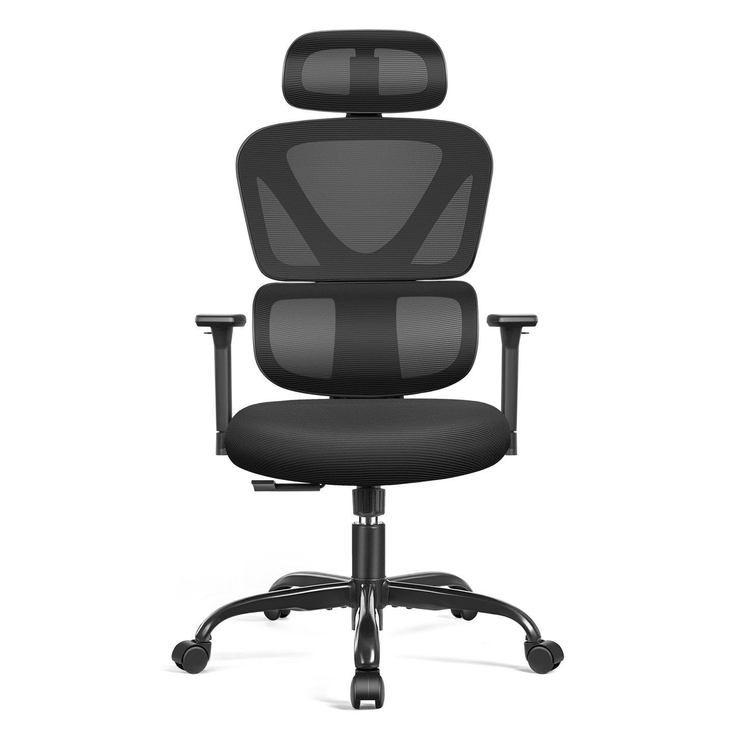 COOLHUT Ergonomic Office Chair, High Back Adjustable Computer Desk Chair with Lumbar Support, 500lb