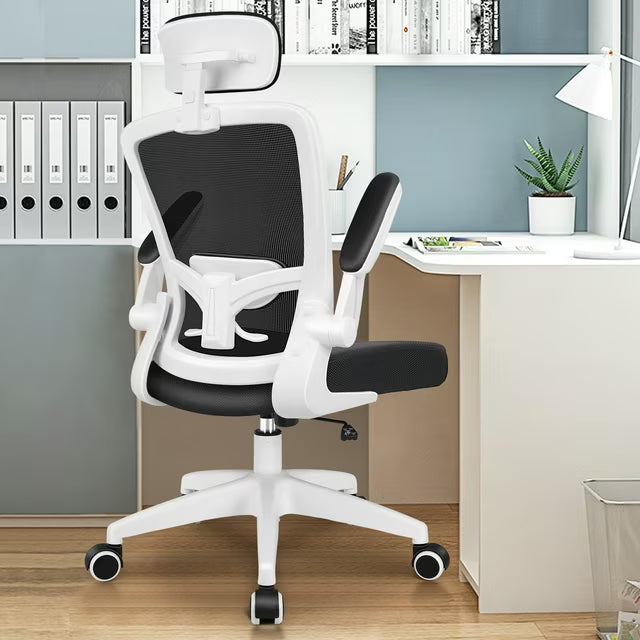 COOLHUT Ergonomic Mesh Office Chair, High Back Office Chair with Headrest