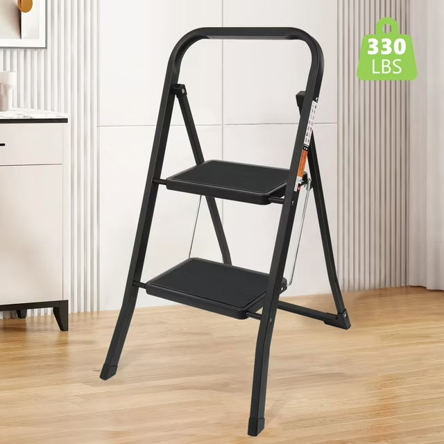 Coolhut Ladder Folding Step Stool with Wide Anti-Slip Pedal