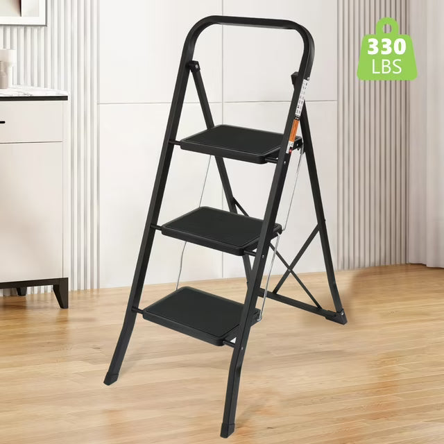 Coolhut Ladder Folding Step Stool with Wide Anti-Slip Pedal