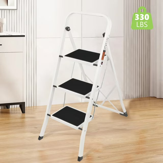 Coolhut Ladder Folding Step Stool with Wide Anti-Slip Pedal