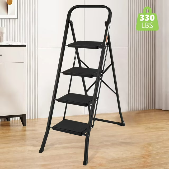 Coolhut Ladder Folding Step Stool with Wide Anti-Slip Pedal