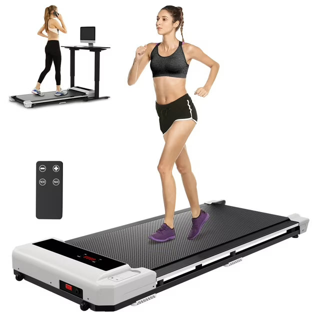 CoolHut Walking Pad&Under Desk Treadmill for Home&Office, Speed Range 0.6~3.8mph