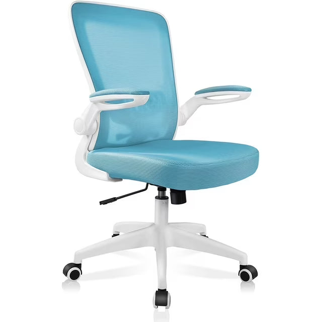 COOLHUT Office Chair, Ergonomic Desk Chair with Adjustable Lumbar Support and Flip up Arms