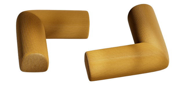 COOLHUT-0277 Sofa Armrests, Pair