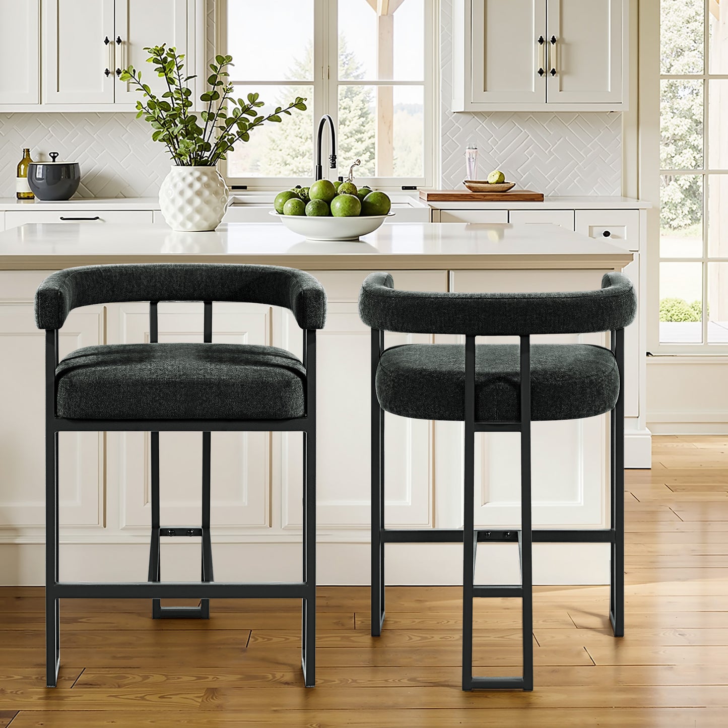 COOLHUT 26" Upholstered Dining Chairs, Kitchen Chairs for Dining Table, Modern Dining Room Chairs, Elegant Design Home Kitchen Furniture