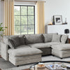 CoolHut Modular Sectional Sofa Couch, Comfy 3 Seats Sofa Sectional Couch for Living Room