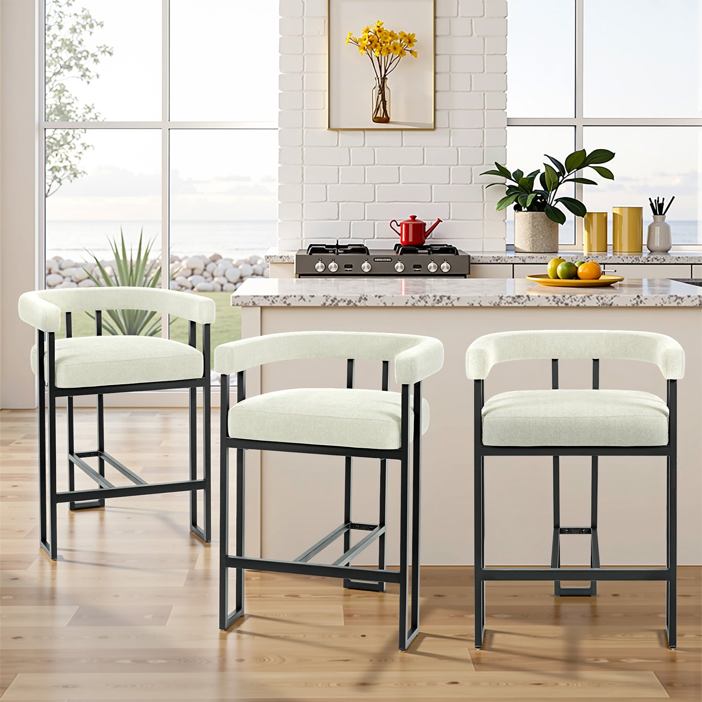 COOLHUT 26" Upholstered Dining Chairs, Kitchen Chairs for Dining Table, Modern Dining Room Chairs, Elegant Design Home Kitchen Furniture
