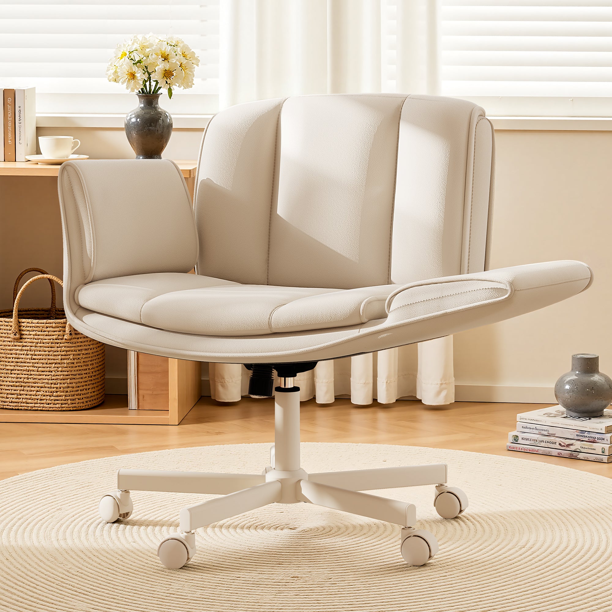 Soft upholstered leisure and relaxation chair