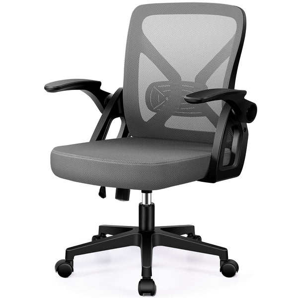 COOLHUT Office Chair, 400LBS Ergonomic Desk Chair with Adjustable Lumbar Support, Mesh Computer Chair, Executive Chairs for Home Office Comfortable Lumbar Support 8-Year Warranty,