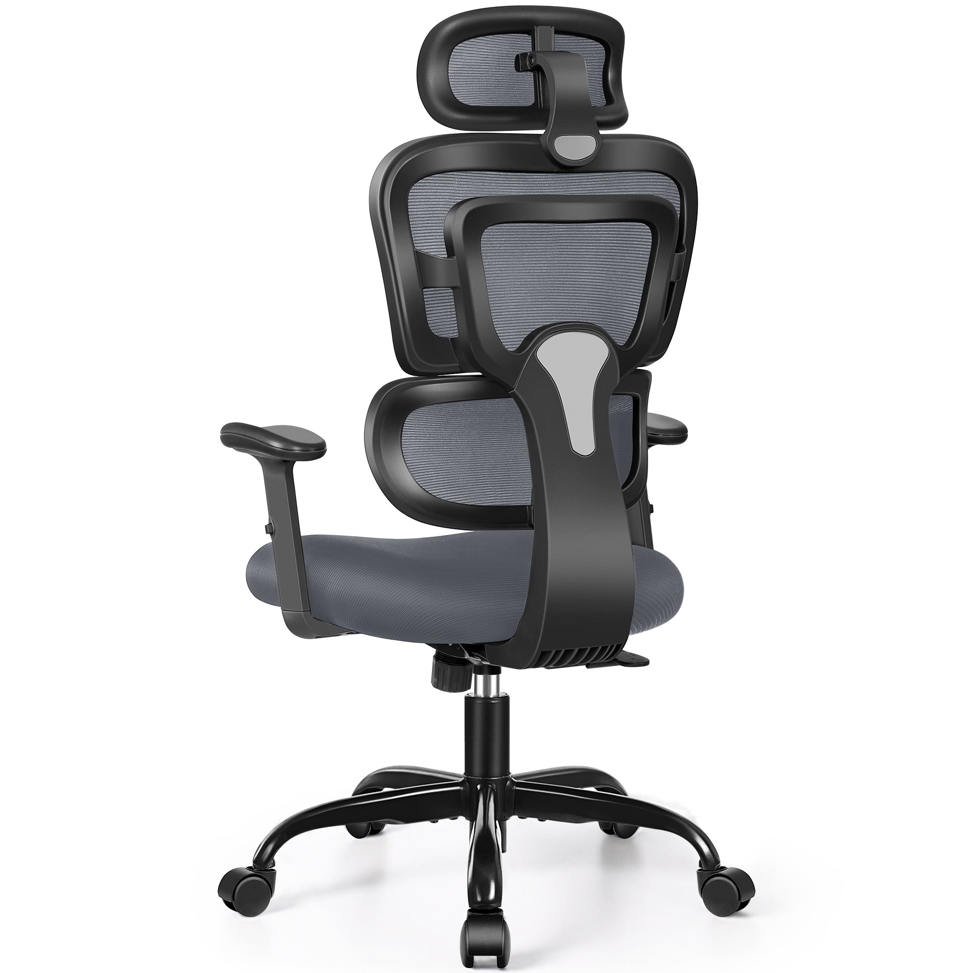 CoolHut Ergonomic Office Chair Desk Chair High Back Computer Chair with Lumbar Support, High-Sponge Cushion Home Office Chair, 300lbs
