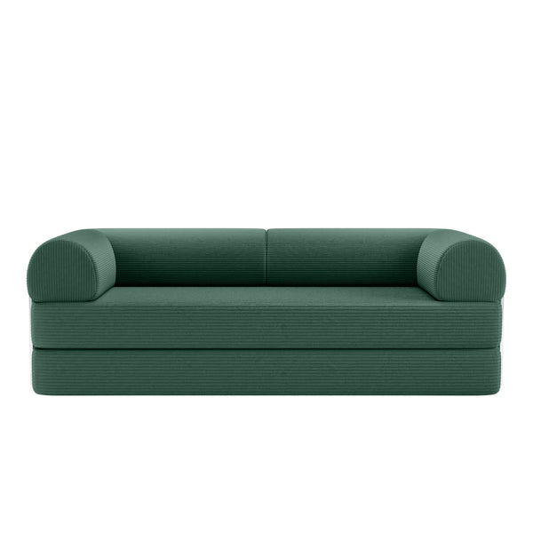 COOLHUT 78.7" W Combination Sofa, High Rebound Density Sponge Sofa Couch, Two Forms Floor Couch Three Seats Sofa Bed for Living Room, Bedroom, 2 Pack