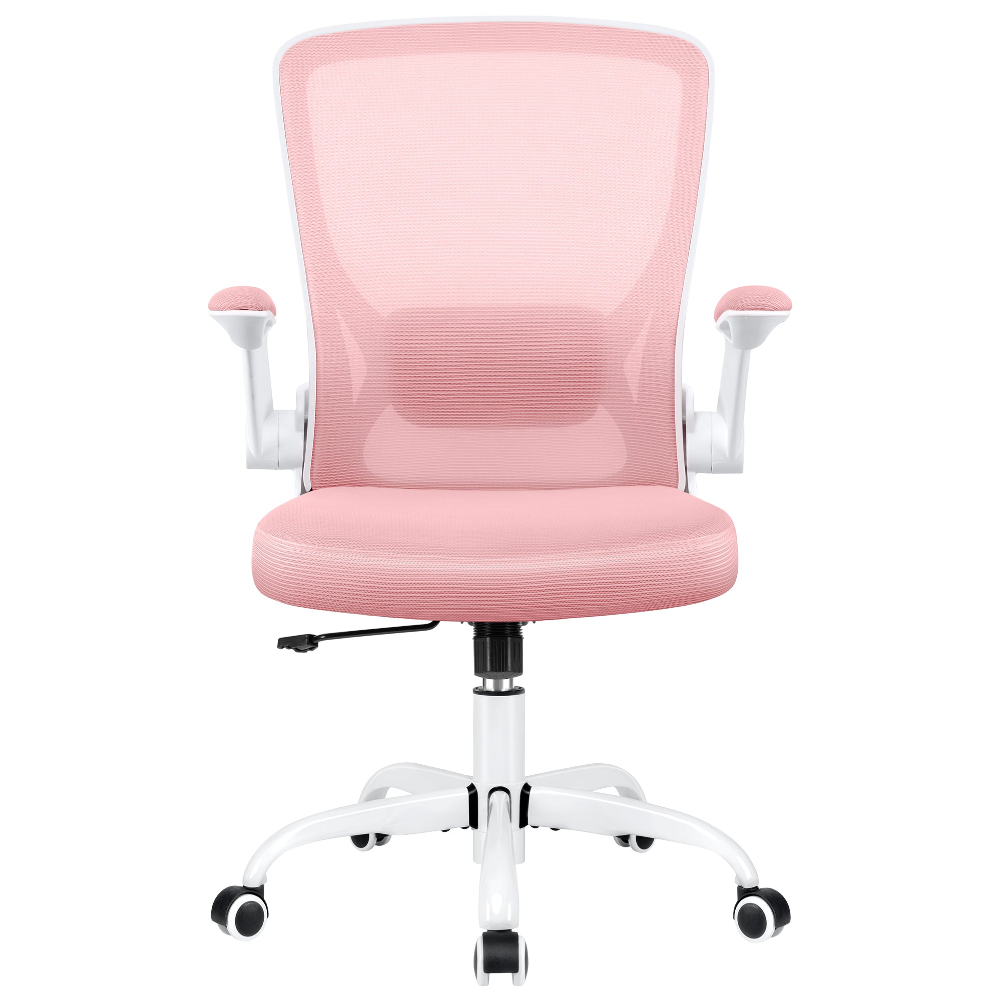 COOLHUT Office Chair, Ergonomic Office Chair with 8-year time warranty, Comfort Home Office Task Chair, Lumbar Support Computer Chair with Flip-up Arms and Adjustable Height, 350LBS