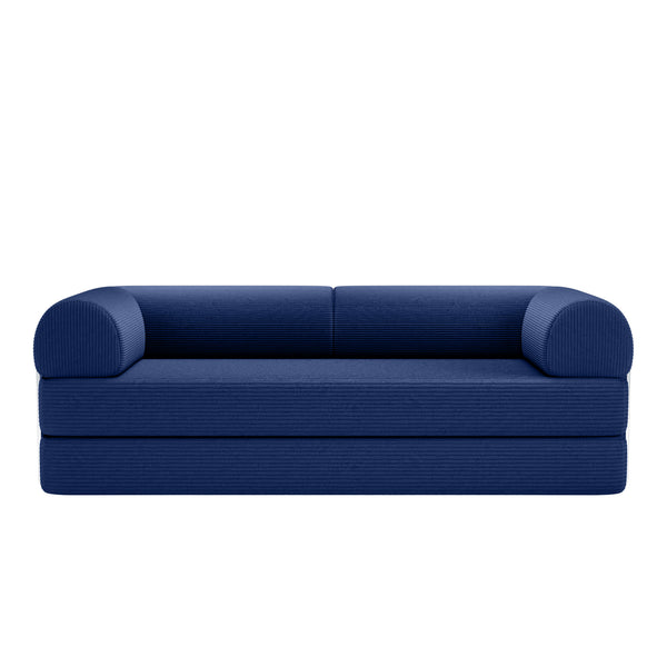 COOLHUT Combination Sofa, High Rebound Density Sponge Sofa Couch, Two Forms Floor Couch Three Seats Sofa Bed for Living Room, Bedroom