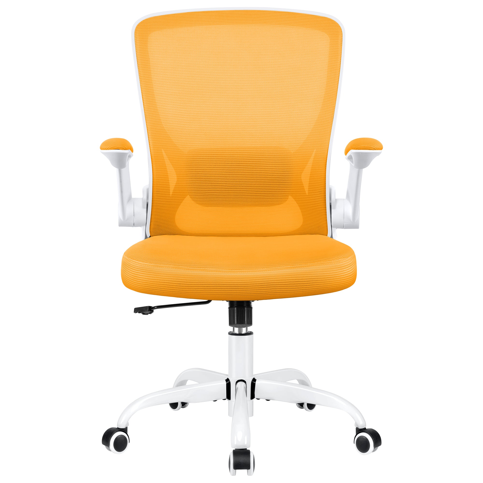 COOLHUT Office Chair, Ergonomic Office Chair with 8-year time warranty, Comfort Home Office Task Chair, Lumbar Support Computer Chair with Flip-up Arms and Adjustable Height, 350LBS
