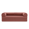 COOLHUT 78.7" W Combination Sofa, High Rebound Density Sponge Sofa Couch, Two Forms Floor Couch Three Seats Sofa Bed for Living Room, Bedroom, 2 Pack