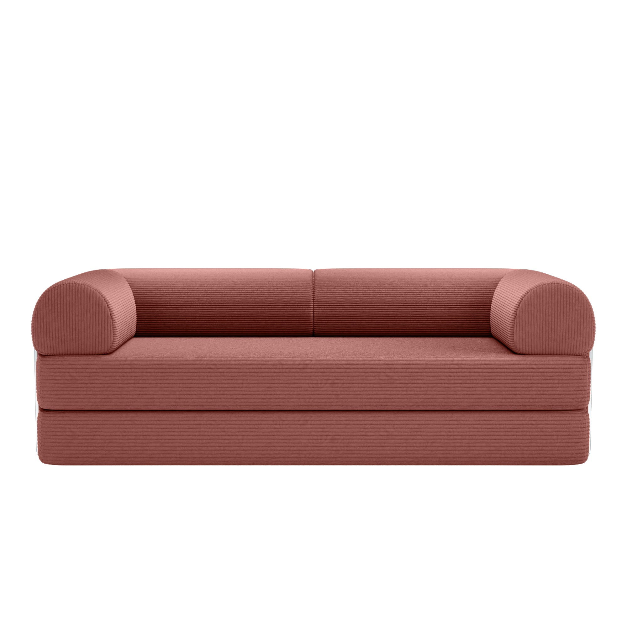 COOLHUT Combination Sofa, High Rebound Density Sponge Sofa Couch, Two Forms Floor Couch Three Seats Sofa Bed for Living Room, Bedroom