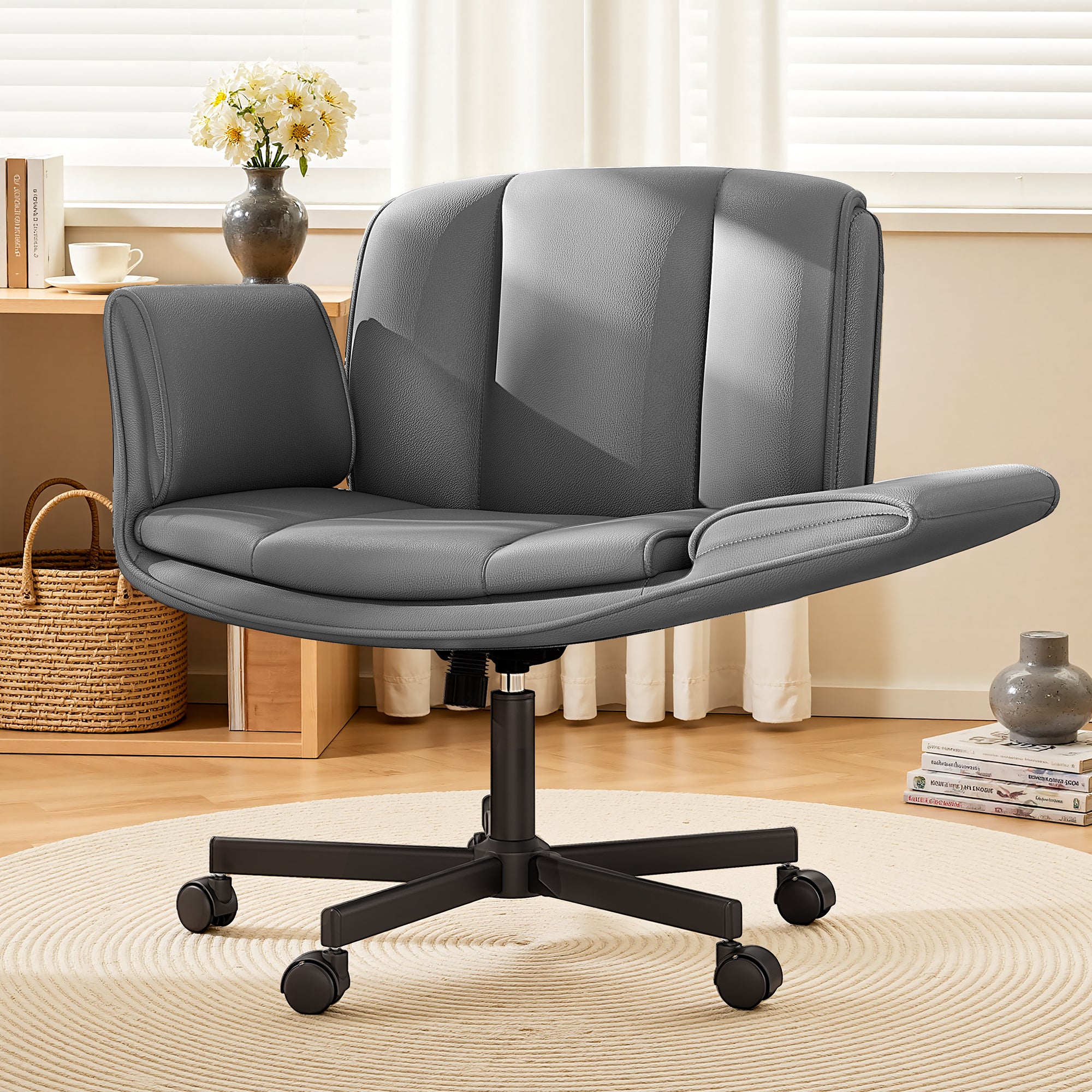 Soft upholstered leisure and relaxation chair