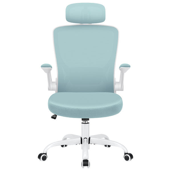 COOLHUT Office Chair Ergonomic Desk Chair, High Back Gaming Chair, Big and Tall Reclining Comfy Home Office Chair Lumbar Support Breathable Mesh Computer Chair Adjustable Armrests