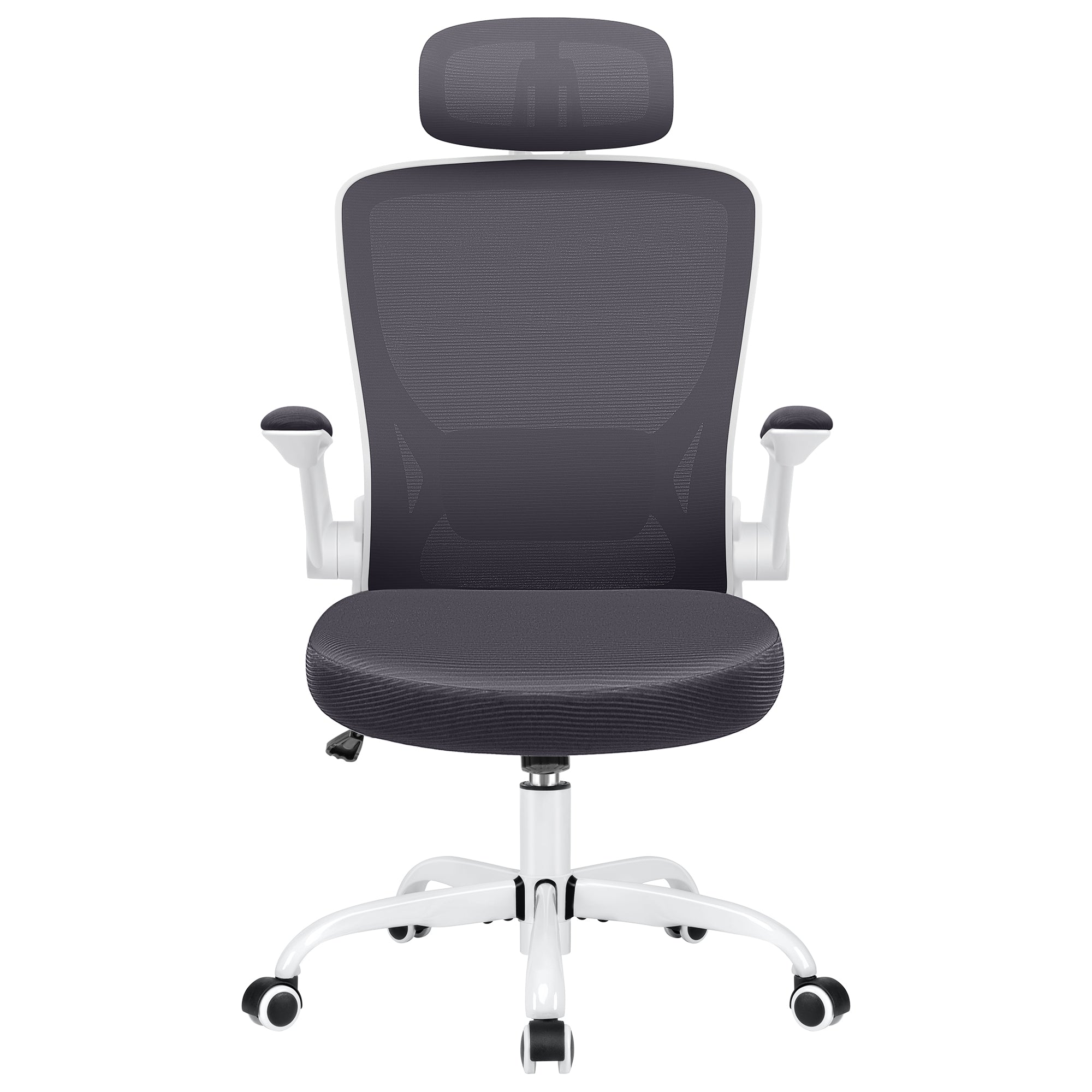 COOLHUT Office Chair Ergonomic Desk Chair, High Back Gaming Chair, Big and Tall Reclining Comfy Home Office Chair Lumbar Support Breathable Mesh Computer Chair Adjustable Armrests