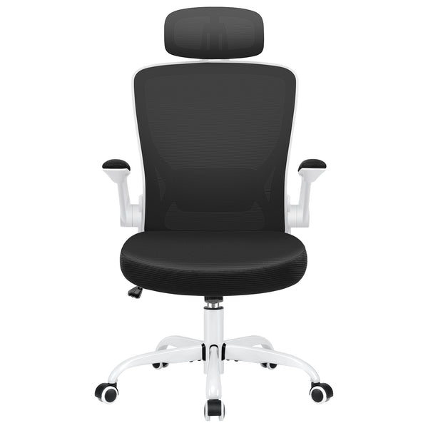 COOLHUT Office Chair Ergonomic Desk Chair, High Back Gaming Chair, Big and Tall Reclining Comfy Home Office Chair Lumbar Support Breathable Mesh Computer Chair Adjustable Armrests