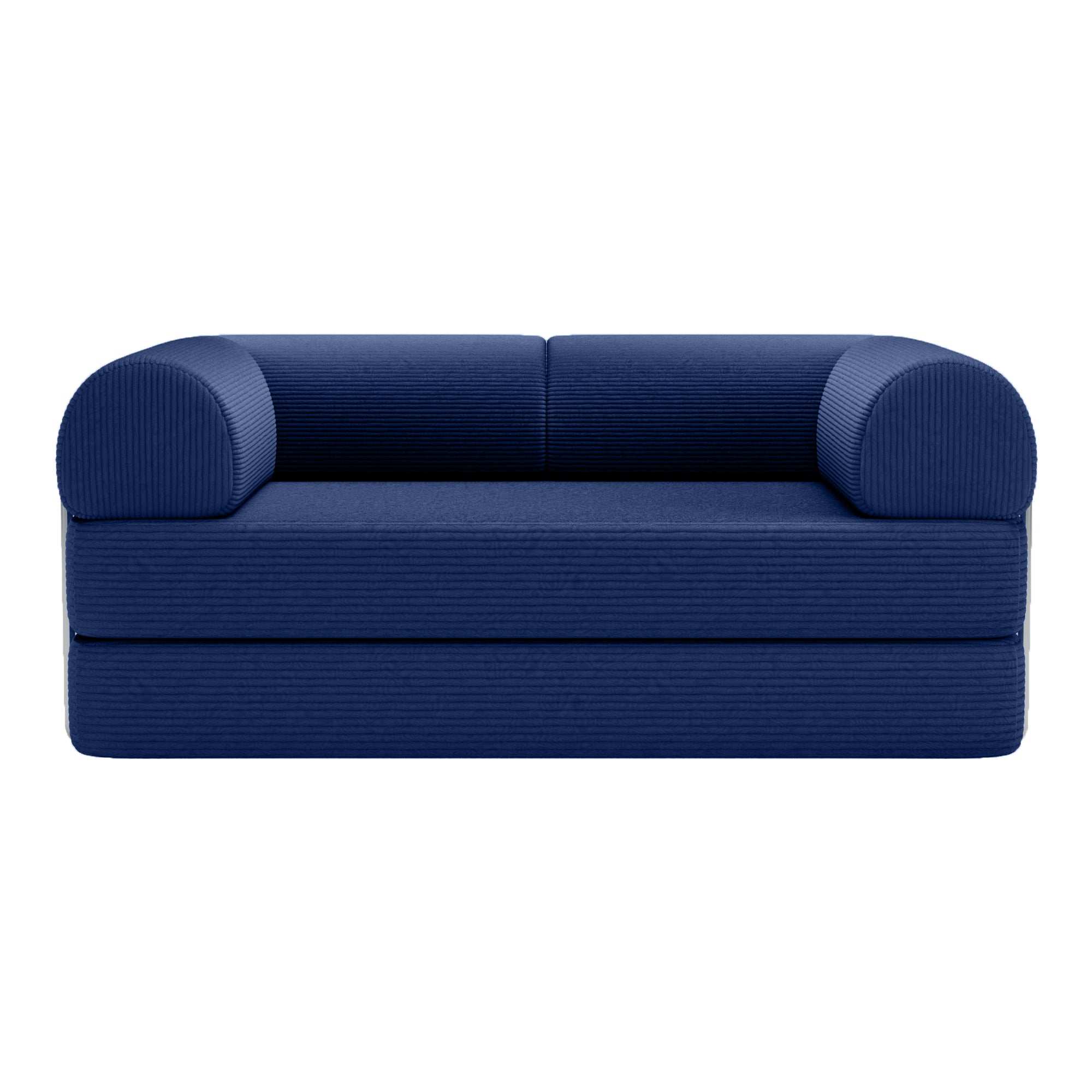 COOLHUT Combination Sofa, High Rebound Density Sponge Sofa Couch, Two Forms Floor Couch Three Seats Sofa Bed for Living Room, Bedroom