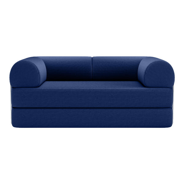 COOLHUT Combination Sofa, High Rebound Density Sponge Sofa Couch, Two Forms Floor Couch Three Seats Sofa Bed for Living Room, Bedroom