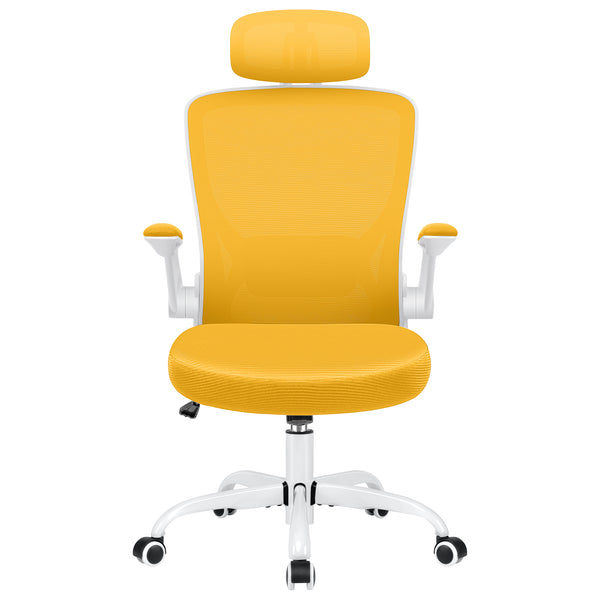 COOLHUT Office Chair Ergonomic Desk Chair, High Back Gaming Chair, Big and Tall Reclining Comfy Home Office Chair Lumbar Support Breathable Mesh Computer Chair Adjustable Armrests