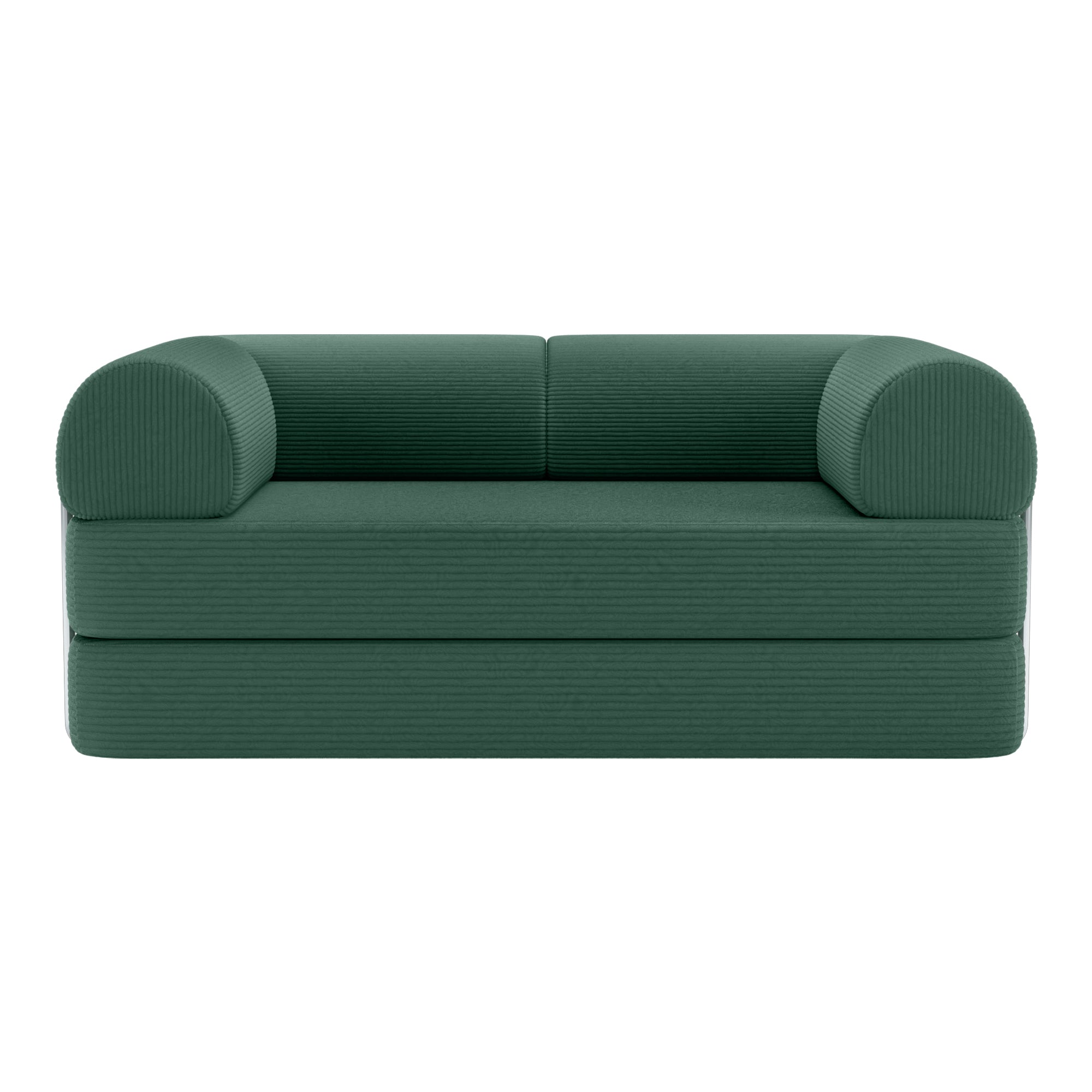 COOLHUT Combination Sofa, High Rebound Density Sponge Sofa Couch, Two Forms Floor Couch Three Seats Sofa Bed for Living Room, Bedroom