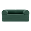 COOLHUT Combination Sofa, High Rebound Density Sponge Sofa Couch, Two Forms Floor Couch Three Seats Sofa Bed for Living Room, Bedroom