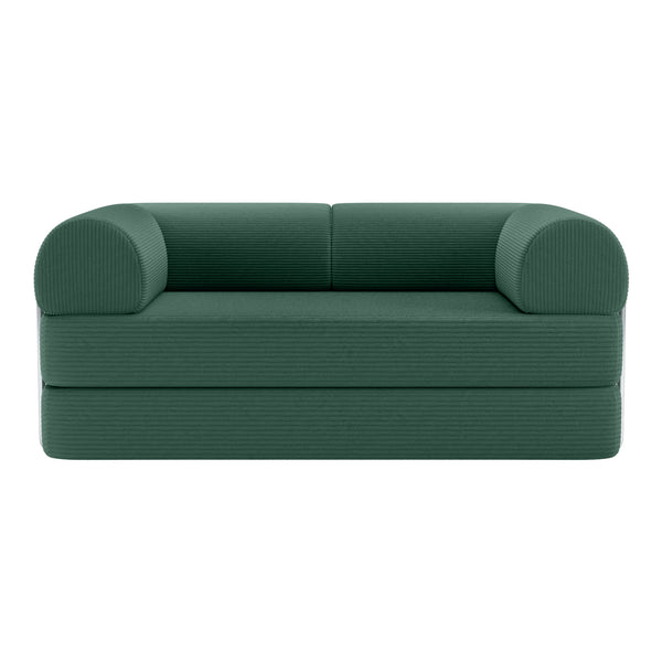 COOLHUT Combination Sofa, High Rebound Density Sponge Sofa Couch, Two Forms Floor Couch Three Seats Sofa Bed for Living Room, Bedroom