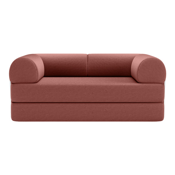 COOLHUT Combination Sofa, High Rebound Density Sponge Sofa Couch, Two Forms Floor Couch Three Seats Sofa Bed for Living Room, Bedroom