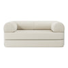 COOLHUT Combination Sofa, High Rebound Density Sponge Sofa Couch, Two Forms Floor Couch Three Seats Sofa Bed for Living Room, Bedroom
