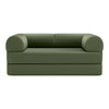 COOLHUT Combination Sofa, High Rebound Density Sponge Sofa Couch, Two Forms Floor Couch Three Seats Sofa Bed for Living Room, Bedroom