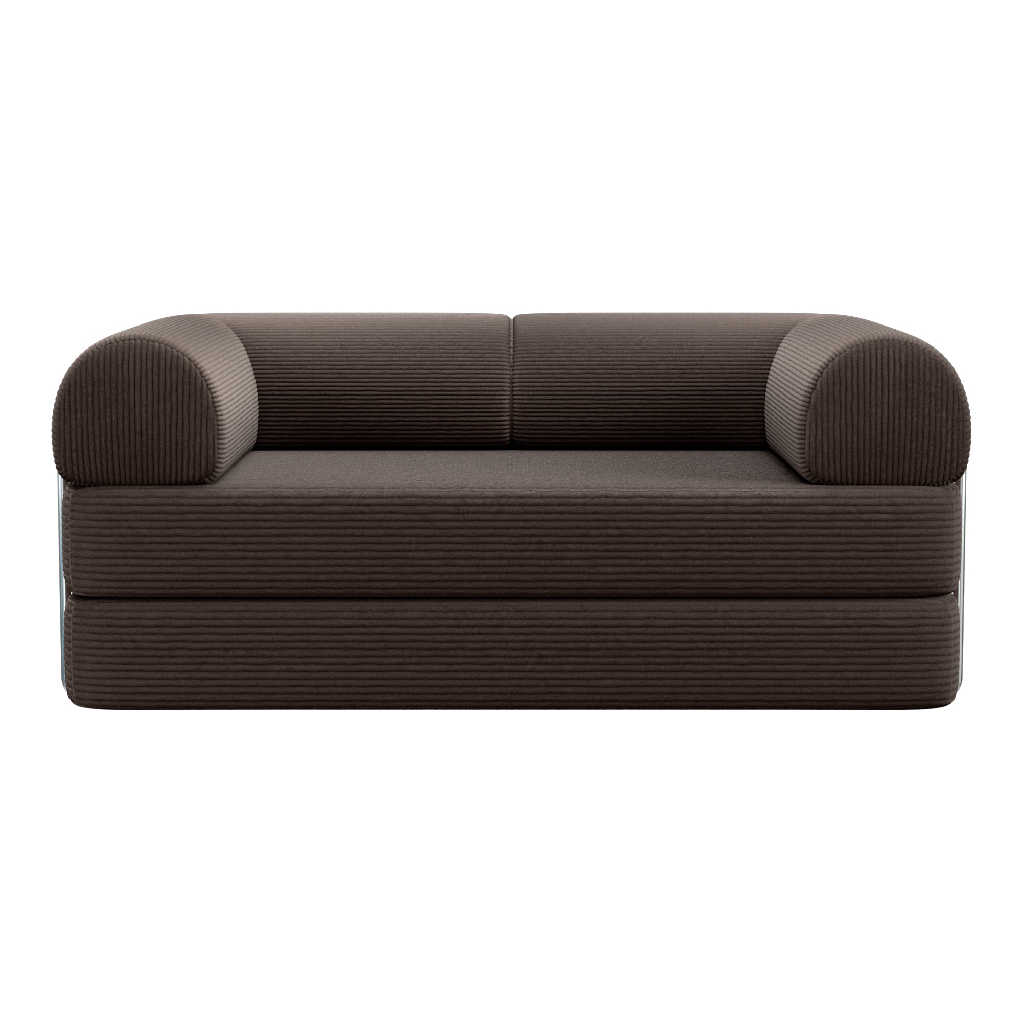 COOLHUT Combination Sofa, High Rebound Density Sponge Sofa Couch, Two Forms Floor Couch Three Seats Sofa Bed for Living Room, Bedroom