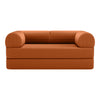COOLHUT Combination Sofa, High Rebound Density Sponge Sofa Couch, Two Forms Floor Couch Three Seats Sofa Bed for Living Room, Bedroom