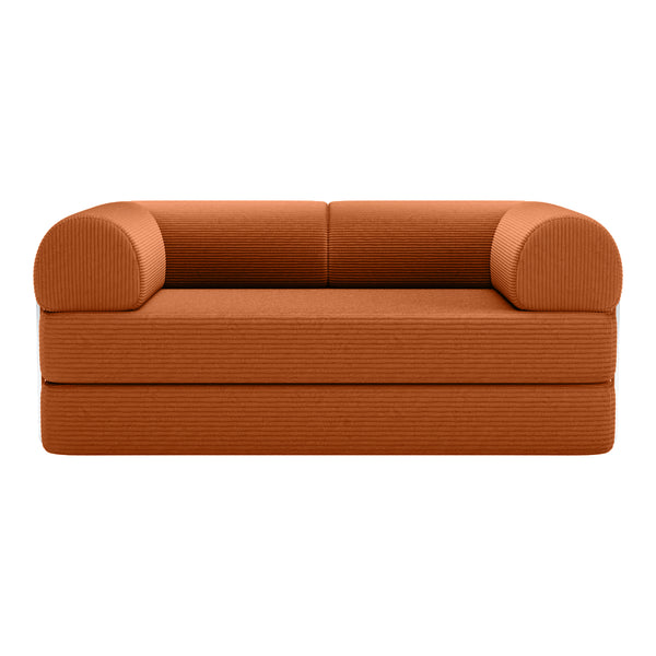 COOLHUT Combination Sofa, High Rebound Density Sponge Sofa Couch, Two Forms Floor Couch Three Seats Sofa Bed for Living Room, Bedroom