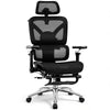 COOLHUT Premium Ergonomic Desk Chair with Footrest 2502