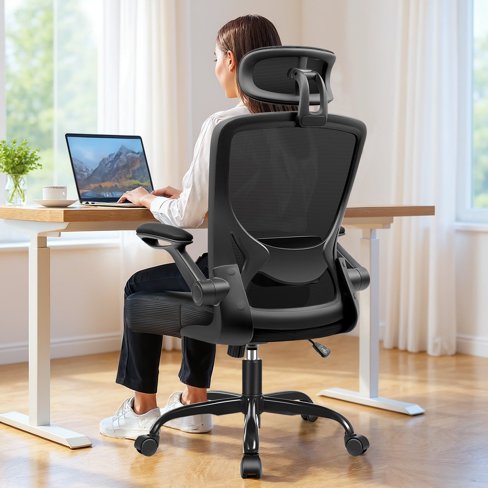 COOLHUT 5-point Support Ergonomic Office Chair 9060