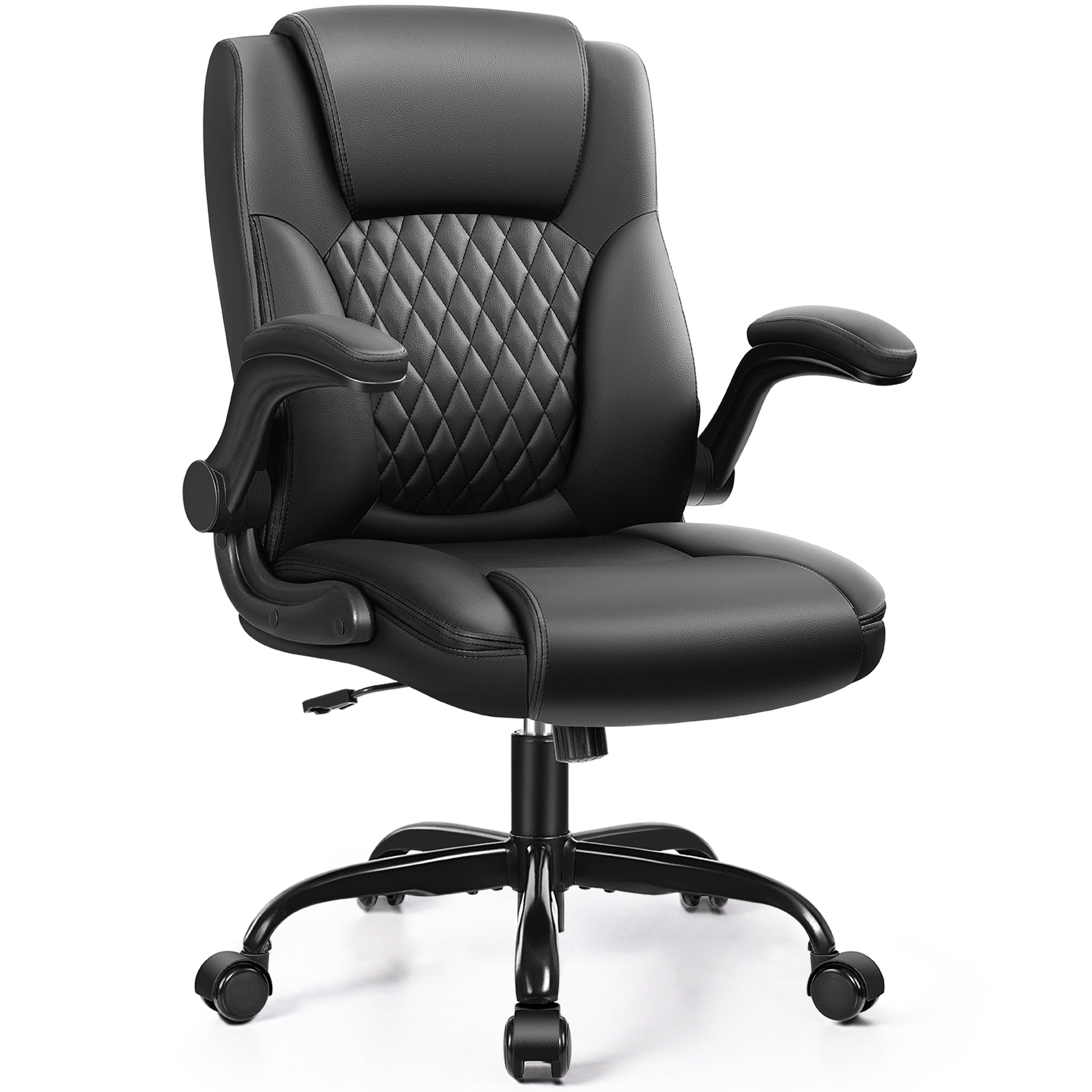 Executive Office Chair with Adjustable Armrests and Ergonomic Design 245